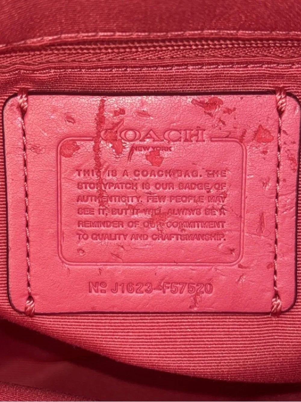 Coach 2016 Christie Carryall in Crossgrain Leather - Picture 13 of 14